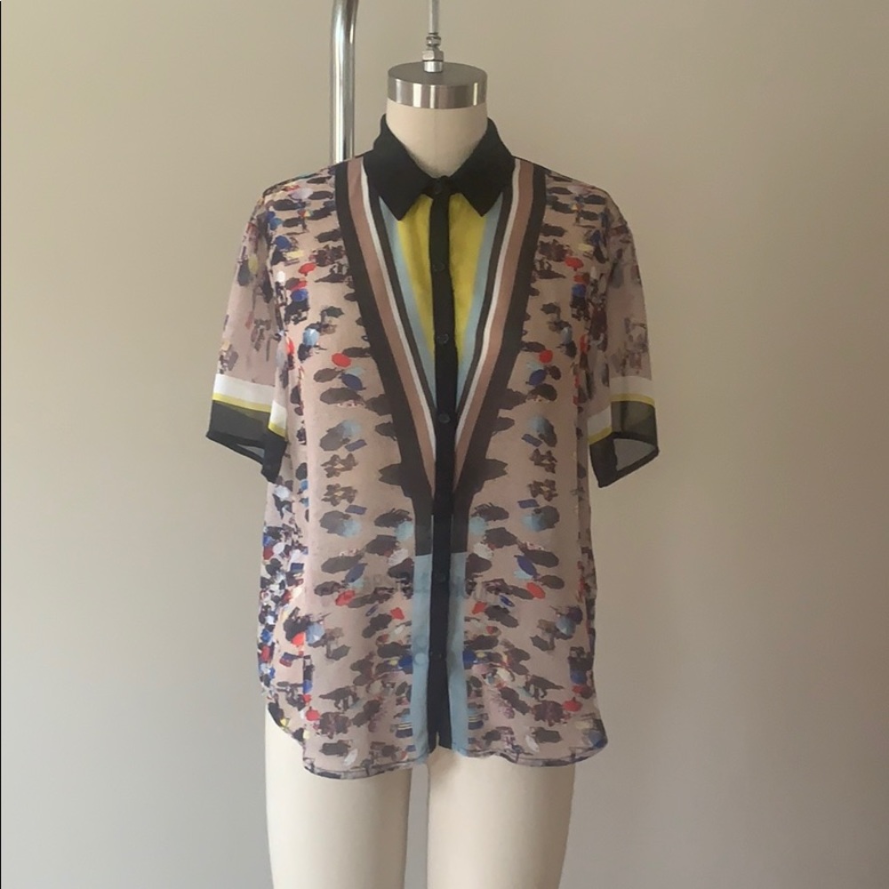 Button Down Blouse - image 1